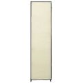 vidaXL Skladacie šatníky 2 ks krémové 110x45x175 cm látkové