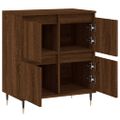 vidaXL Komoda hnedý dub 60x35x70 cm spracované drevo