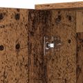 vidaXL Servírovacia skriňa Staré drevo 100 x 33 x 75 cm