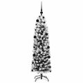 vidaXL Umelý vianočný stromček Zelená 150 cm PVC, oceľ a plast