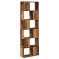 vidaXL Skriňa na knihy/Izbový prepážka Old Wood 60x24x186 cm