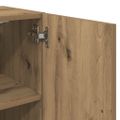 vidaXL Nástenná skrinka Artisan dub 60x31x70 cm Engineered Wood