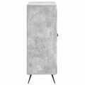 vidaXL Servírovacia skriňa Betónovo sivá 66 x 34,5 x 90 cm