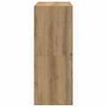 vidaXL Skrinky s 4 zásuvkami 2 ks dub artisan kompozitné drevo