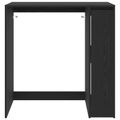 vidaXL Kabinet na práčku Čierny dub 87 x 60 x 89 cm Kompozitné drevo