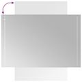 vidaXL LED kúpeľňové zrkadlo 60x90 cm