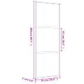 vidaXL Posuvné dvere zlaté 76x205 cm číre ESG sklo a hliník