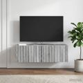 vidaXL Nástenná TV skrinka 98 x 31 x 30 cm Sivá sonoma