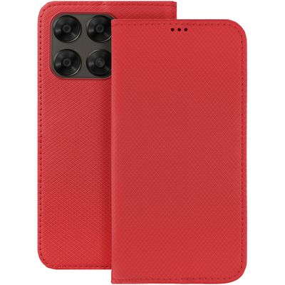 Puzdro Smart Magnet pre Motorola Moto G67 5G / G77 5G červené