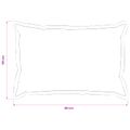 vidaXL Poťah na podložku 2 pcs HOUTEN Ružová 50 x 80 cm Bouclé