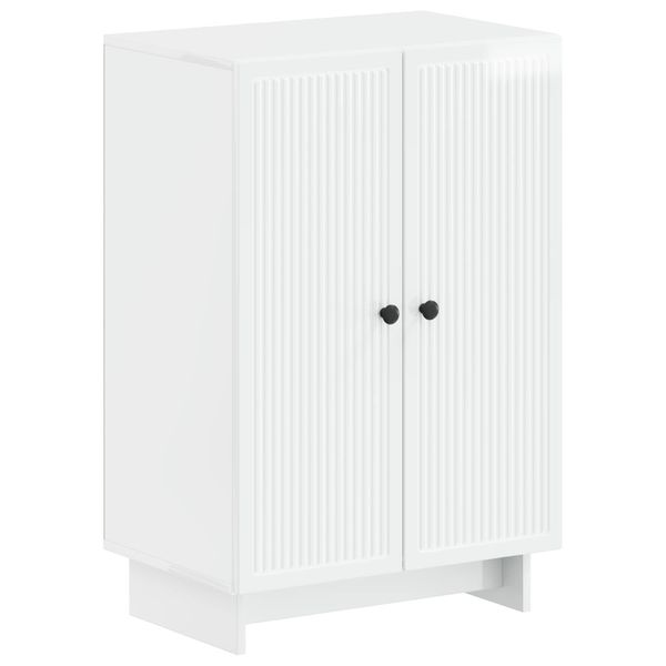 vidaXL Skriňa na topánky EDE 59,5 x 39,5 x 90 cm Kompozitné drevo