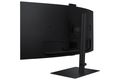 Samsung ViewFinity/S65VC/34"/VA/3440x1440/100Hz/5ms/Black/2R LED monitor, prohnutý, 34", VA, 3440×1440, 21:9, 100Hz, 5ms, 350cd/m2, 3000:1, HDMI, DisplayPort, 2× USB, USB-C, LAN, webkamera,