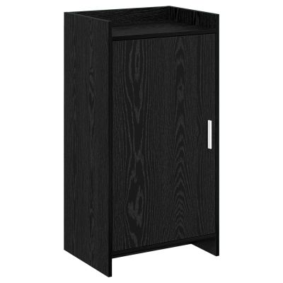 vidaXL Skriňa na topánky Čierny dub 48 x 36 x 92 cm Kompozitné drevo
