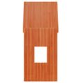 vidaXL Strecha na detskú posteľ voskovohnedá 60x99x139,5 cm borovica