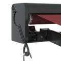 vidaXL Ručne zaťahovacia markíza vínová 350x250 cm