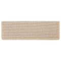 vidaXL Samolepiace nášľapy na schody sisal 15 ks 65x21x4 cm Berber