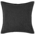vidaXL Poťah na podložku 6 pcs HOUTEN Tmavosivá 80 x 80 cm Bouclé