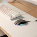 AROZZI ZONA Mousepad XL Pure White/ XL podložka na stůl/ 900x420x4 mm/ voděodolná Podložka pod myš, 900×420×4mm, mikrovlákno, protiskluzová guma, vodeodolná, bílá