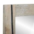 vidaXL Kúpeľňové zrkadlo Biela 50 x 2,5 x 70 cm Obdĺžnikový