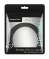 Kábel USB Kruger&Matz KM1260 USB-C/USB-C 100W 1m čierny Kabel USB Kruger&Matz KM1260 USB-C / USB-C 100W 1m černý