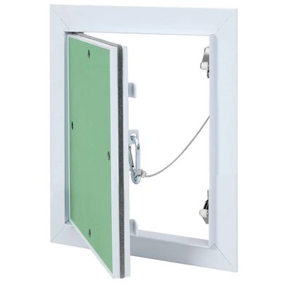 vidaXL Access Panel Zelená a strieborná 20 x 25 cm