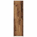 vidaXL Highboard Staré drevo 50 x 42,5 x 185 cm