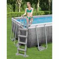 Bestway 4-stupňový bezpečnostný rebrík do bazéna Flowclear 122 cm