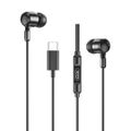 Drôtové slúchadlá XO EP81 USB-C čierne