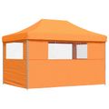 vidaXL Párty stan 279 x 410 x 315 cm Oranžová Oxfordská látka