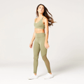 Dámske legíny Mesh Insert Green - SQUATWOLF, veľkosť L