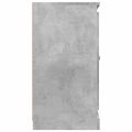 vidaXL Komoda betónovo sivá 70x35,5x67,5 cm spracované drevo