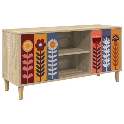 vidaXL TV skrinka ESSEN 102 x 33 x 50 cm Sonoma Kompozitné drevo