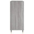 vidaXL Skrinka na platne sivá sonoma 84,5x38x48 cm kompozitné drevo