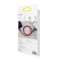 Baseus Cafule USB Lightning kábel 2,4 A 1 m (čierny + červený)