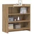 vidaXL Servírovacia skriňa Dub artisan 75 x 36 x 80 cm