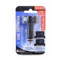 Auto zástrčka Compass 07427 nabíjačka MULTI - USB, voltmetr, teplomer, 12/24V