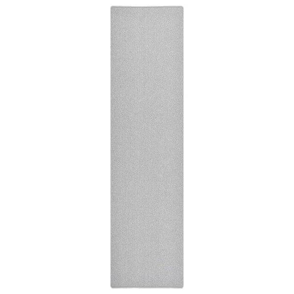 vidaXL Koberec behúň bledo-sivý 80x300 cm