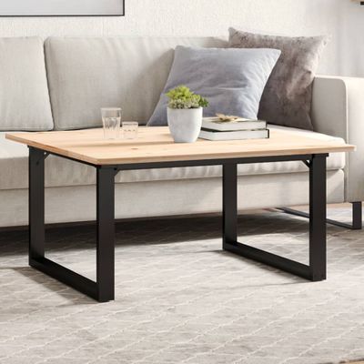 vidaXL Nohy konferenčného stolíka O-rám 80x70x43 cm oceľ