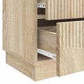 vidaXL Nočný stolík 2 ks Dub sonoma 43 x 34,5 x 44,5 cm