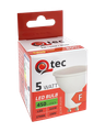 LED žiarovka Qtec 5W GU10 450lm teplá biela