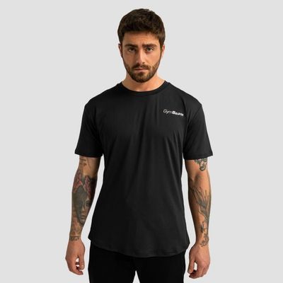 Pánske športové tričko Limitless Black - GymBeam, veľkosť M, veľkosť oblečenia M