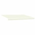 vidaXL Elektrická Retrakovateľná Markíza Krémová a antracitová 5 x 3 m