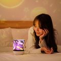 Bedside lamp with projector + bluetooth 3 light color+ pilot
