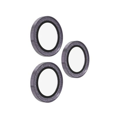 ZAGG Ochranná šošovka Premium pre Apple 17 Pro/Pro Max/16 Pro/Pro Max/15 Pro/Pro Max - fialová trblietka