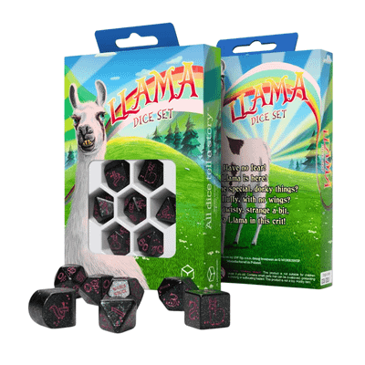 Sada kociek Llama - Spitty