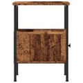 vidaXL Nočné stolíky 2 ks staré drevo 34x36x50 cm kompozitné drevo