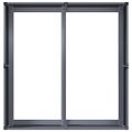 vidaXL kvetináč antracit 80x80x40 cm Oceľ valcovaná za studena