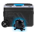 Chladiaci box TEESA TSA6005 50l, 12V/24V/230V/možnosť batérie, kolesá, kompresor, mrazenie, Bluetooth