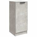vidaXL Komoda betónovo sivá 30x30x70 cm spracované drevo