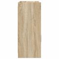 vidaXL Servírovacia skriňa Dub sonoma 98,5 x 33 x 80 cm